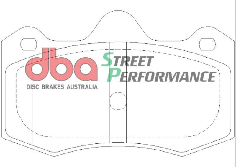 DBA DB1938SP High Performance Brake Pad Set