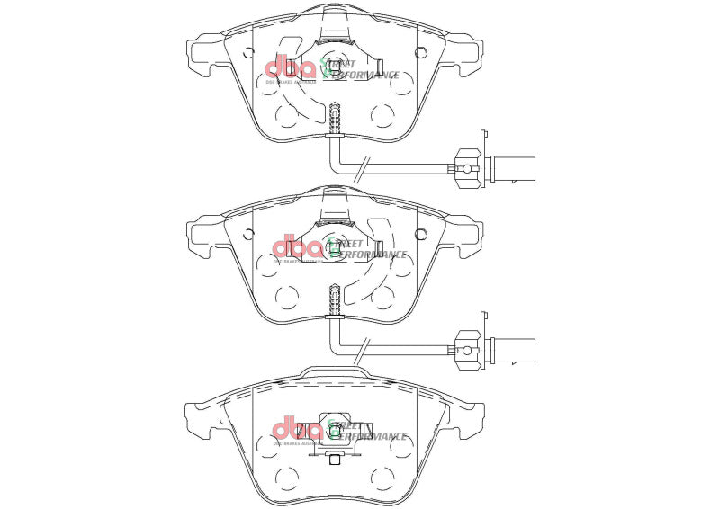 DBA DB2210SP High Performance Brake Pad Set