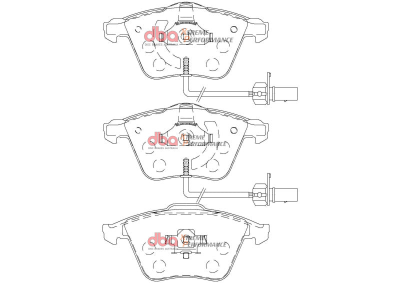 DBA DB2210XP High Performance Brake Pad Set