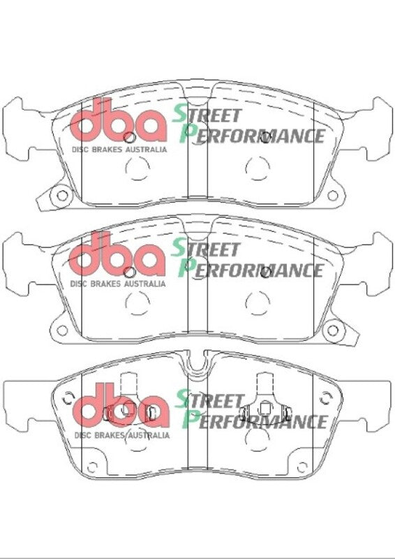 DBA DB2216SP High Performance Brake Pad Set