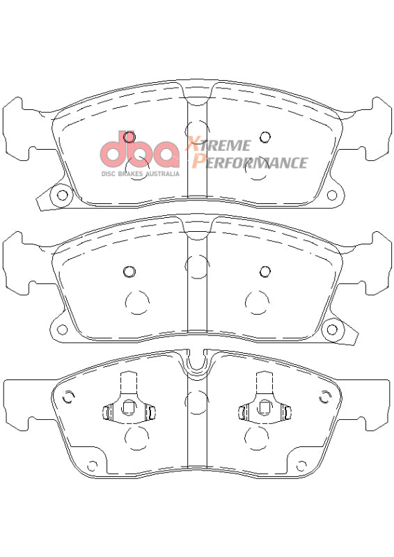 DBA DB2216XP High Performance Brake Pad Set
