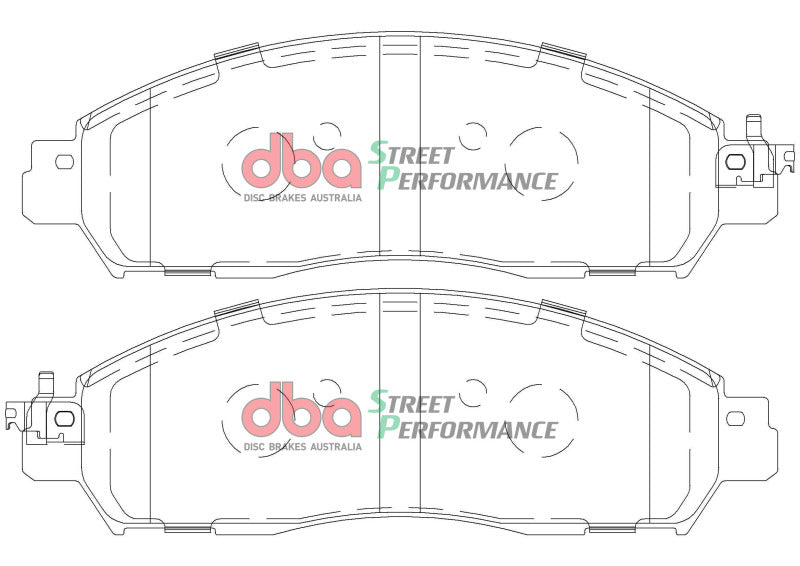 DBA DB2374SP High Performance Brake Pad Set