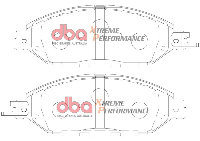 DBA DB2378XP High Performance Brake Pad Set