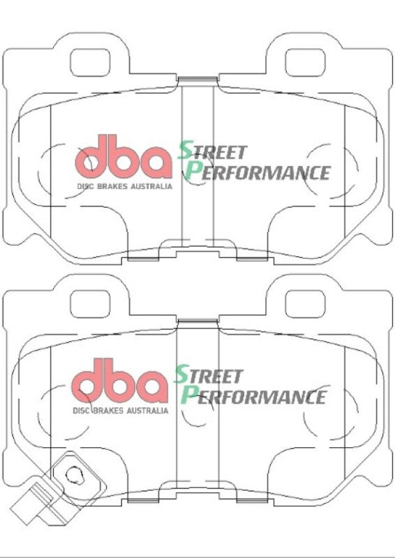 DBA DB2401SP High Performance Brake Pad Set