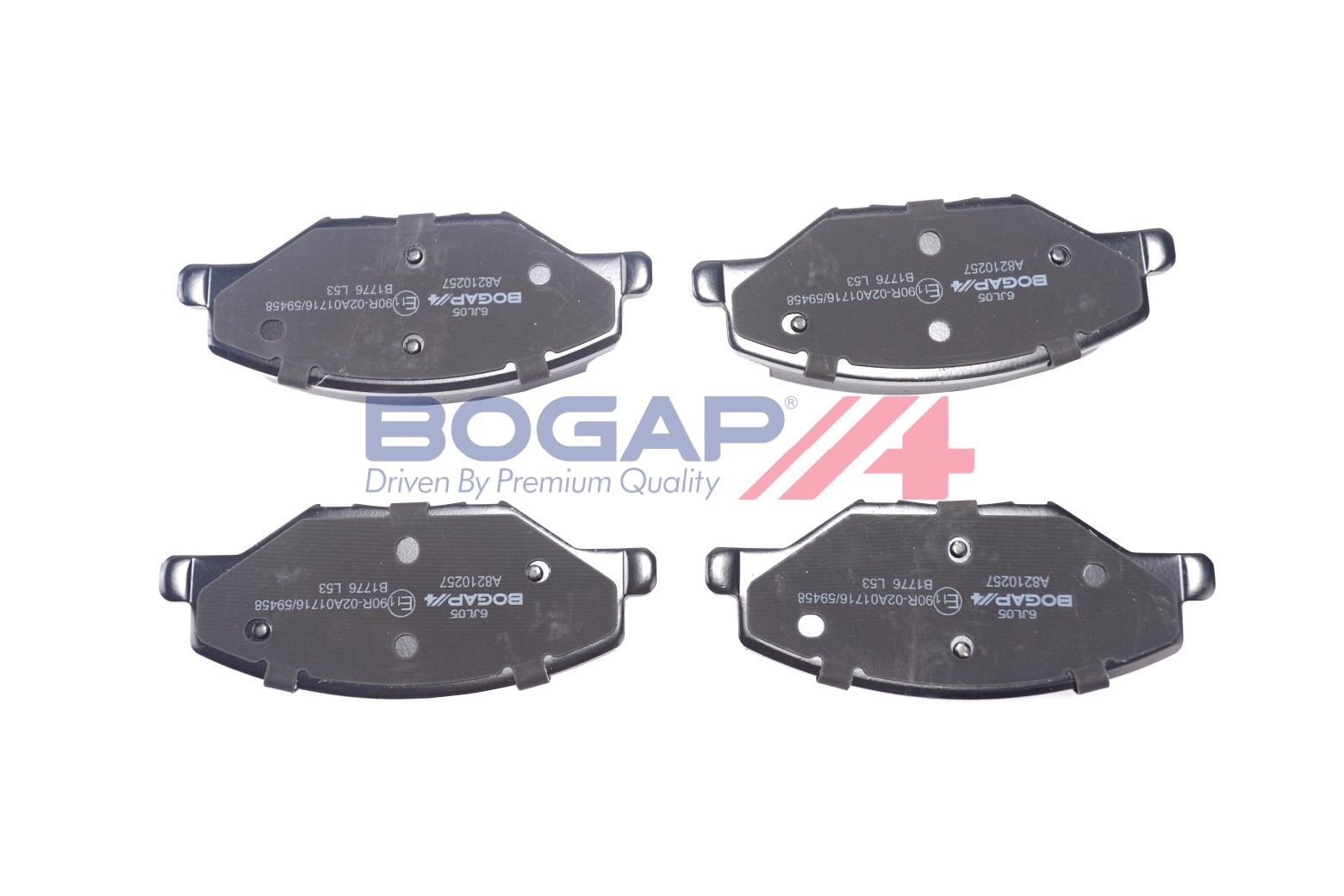 BOGAP A8210257 Brake Pad Set, Disc Brake
