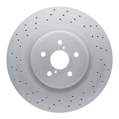 DFC 08-14 Lexus IS F Front Drilled Hi-Carbon Alloy Geomet Coated Rotor