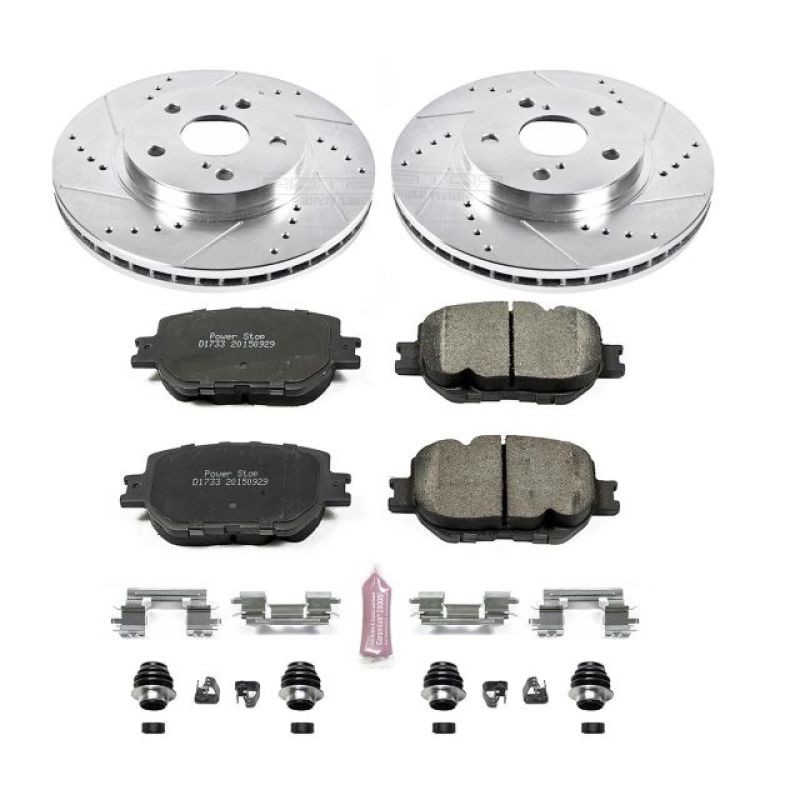 PowerStop Power Stop 14-15 Lexus IS250 Front Z23 Evolution Sport Brake Kit
