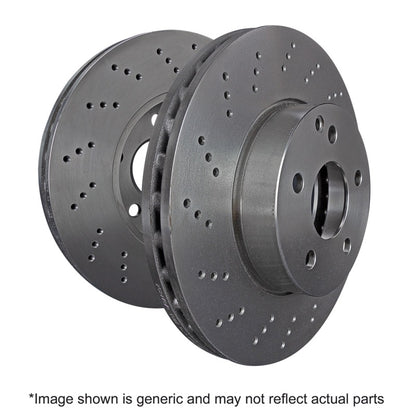 EBC 98-05 Porsche 911 (996) (Cast Iron Rotor only) 3.4 Carrera 2 Premium Front Rotors