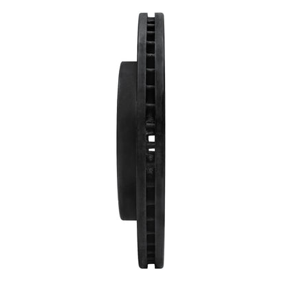 R1 Concepts R1 99-07 Ford E-350 Econoline Club Wagon Rear Left Drilled & Slotted Black Brake Rotor