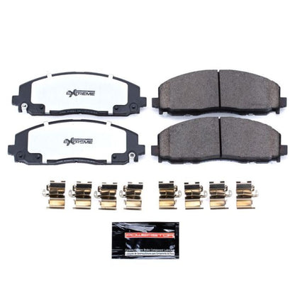 PowerStop Power Stop 17-19 Chrysler Pacifica Front Z36 Truck & Tow Brake Pads w/Hardware