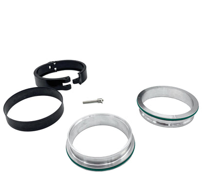 Granatelli Motor Sports Granatelli 3.5in Dual Seal Double O-Ring Clamp Assembly