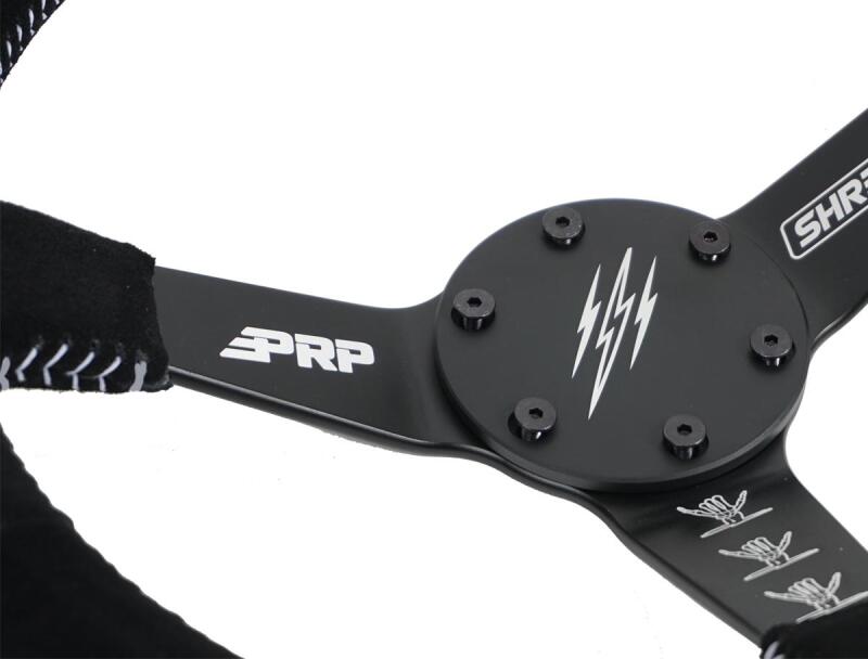 PRP Seats PRP Comp-R Leather Steering Wheel - Black
