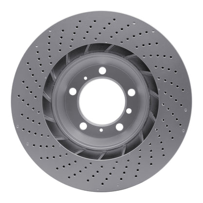 DFC 07-13 Porsche 911 Right Rear Drilled GeoSPEC Coated Rotor