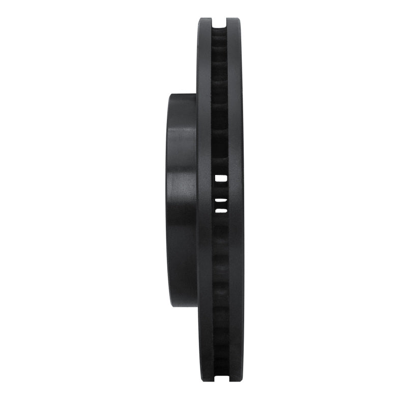 R1 Concepts R1 92-01 Toyota Camry Front Left Drilled & Slotted Black Brake Rotor