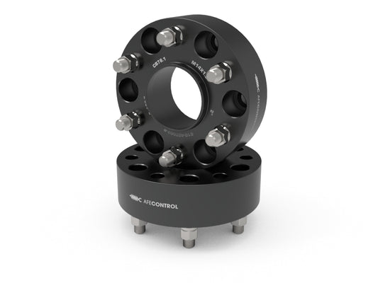 aFe CONTROL Wheel Spacers Chevrolet 1500 19-25 6x5.5mm CB 78.1mm 2 IN Thickness