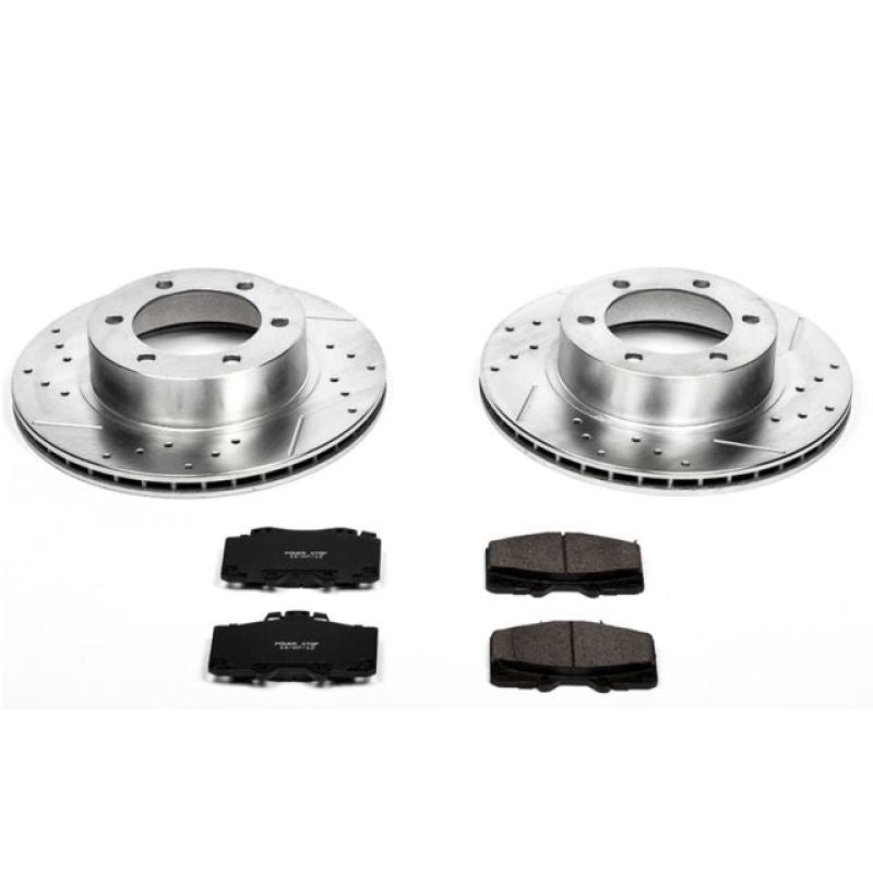 PowerStop Power Stop 95-02 Toyota 4Runner Front Z23 Evolution Sport Brake Kit