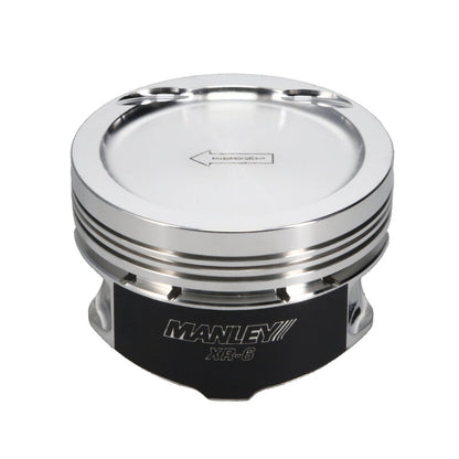 Manley Performance Manley Ford XR-6 Turbo 4.0L 3.91in Stroke 3.647in Bore 9:1 CR -10cc Dish Piston Set w/Rings (ED)