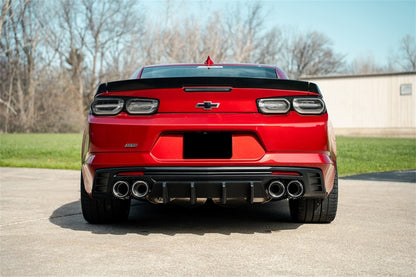 CORSA Performance Corsa 2016-2024 Chevrolet Camaro SS / ZL1 Valved Axle-Back Exhaust w/ Carbon Fiber Quad Tips