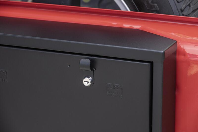 Tuffy Products Tuffy Jeep Wrangler Tailgate Lockbox W/Keyed Lock