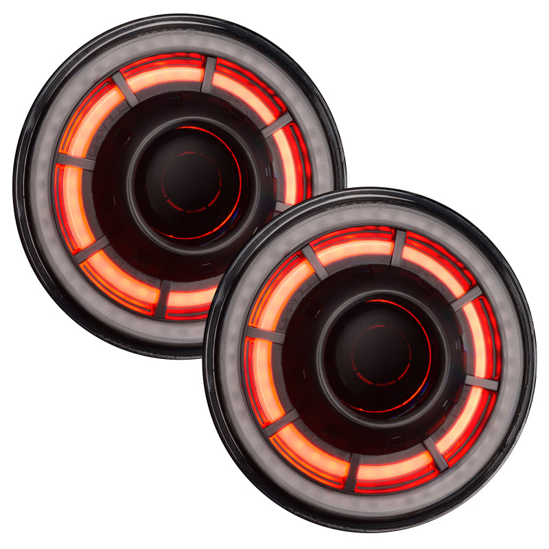 ORACLE Lighting Oracle Oculus 7in ColorSHIFT Bi-LED Projector Headlights for Jeep Wrangler JK