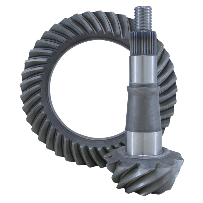Yukon Gear & Axle USA Standard Ring & Pinion Gear Set For GM 9.25in IFS Reverse Rotation in a 4.56 Ratio