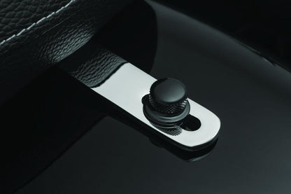 Kuryakyn Indian Quick Release Seat Screw(Scout Models With Passenger Seat) - Black