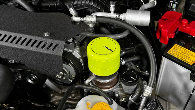 Perrin Performance PERRIN 15-26 Subaru WRX & 13-26 BRZ/FR-S/86/GR86 Oil Filter Cover - Neon Yellow