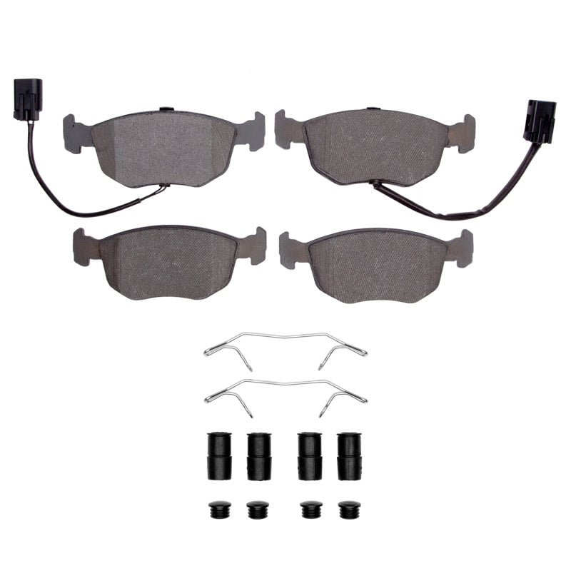 DFC 99-00 Ford Contour Front 4000 HybriDynamic Brake Pads and Hardware Kit