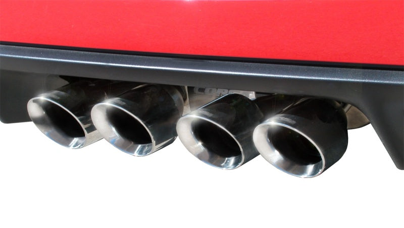 CORSA Performance Corsa 2005-2007 Chevrolet Corvette C6 6.0L V8 Polished Xtreme Axle-Back Exhaust
