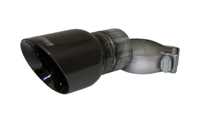 CORSA Performance Corsa Single Universal 2.5in Inlet / 3.5in Outlet Black PVD Pro-Series Tip Kit