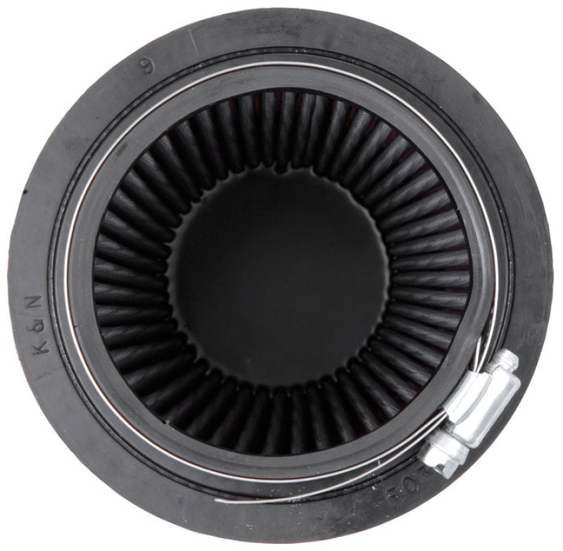 K&N Engineering K&N Universal Rubber Filter Round Tprd 3.313in Flange ID x 4.75in Base OD x 3.5in Top OD x 6.5in H