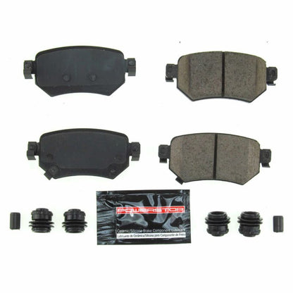 PowerStop Power Stop 16-19 Mazda 6 Rear Z23 Evolution Sport Brake Pads w/Hardware