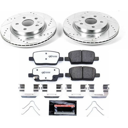 PowerStop Power Stop 16-18 Cadillac CT6 Rear Z26 Street Warrior Brake Kit