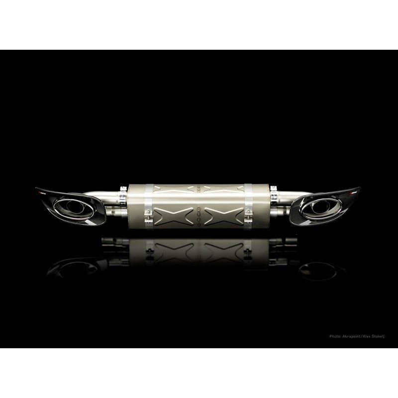 Akrapovic Akrapovic 10-13 Porsche 911 Turbo / Turbo S (997 FL) Slip-On Line (Titanium) w/ Titanium Tips