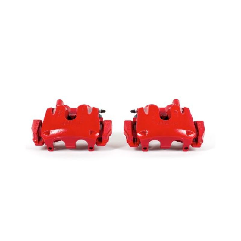 PowerStop Power Stop 11-17 Dodge Durango Front Red Calipers w/Brackets - Pair