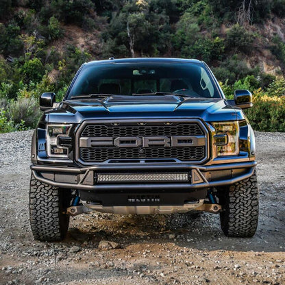 Westin 17-20 Ford F-150 Raptor Outlaw Front Bumper - Tex. Blk