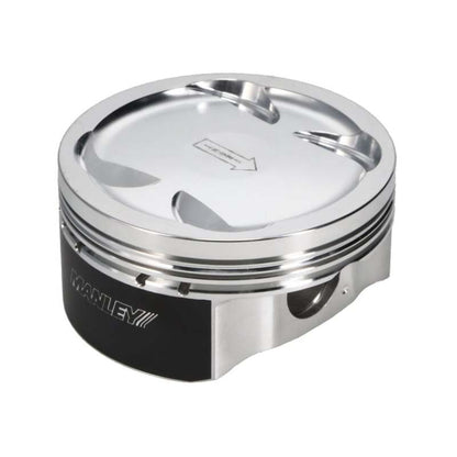 Manley Performance Manley 04+ Subaru WRX STi (EJ257) 83mm Stroker 100mm +0.5mm Bore 9.8:1 Dish Piston Set with Rings