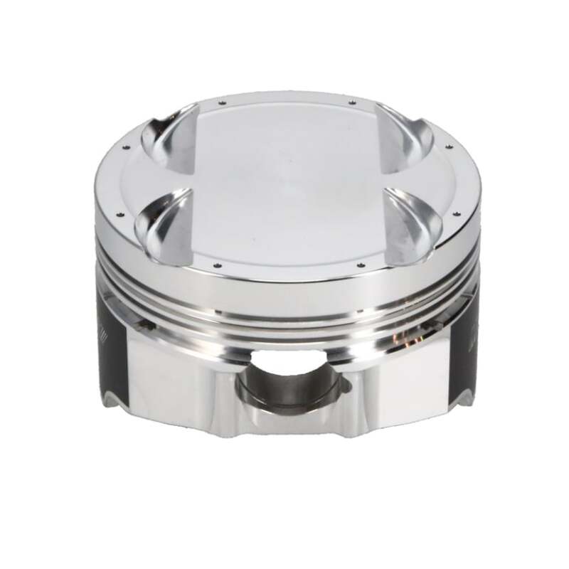 Manley Performance Manley Mitsubishi 4B11 86.5mm Bore 10.0:1 CR -3.5cc Dish Turbo Tuff Piston Set w/ Rings
