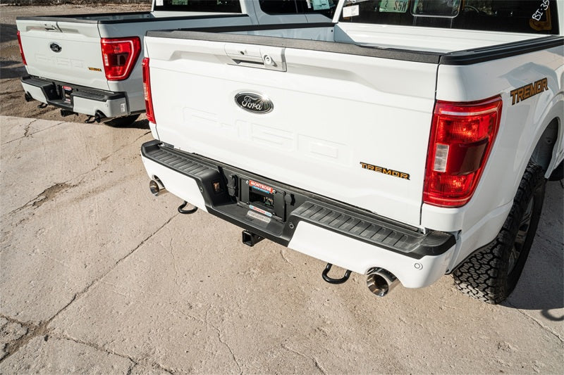 CORSA Performance Corsa 2022-2024 2023 Ford F-150 SuperCrew/5.5ft Bed 5.0L V8 Sport Cat-Back Dual Rear Exit-Polished