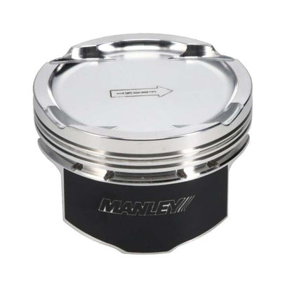 Manley Performance Manley 03-06 Mitsubishi Evo 8/9 4G63T 86mm +1mm 10.0/10.5:1 Dish 100mm Stroke Pistons w/ Rings