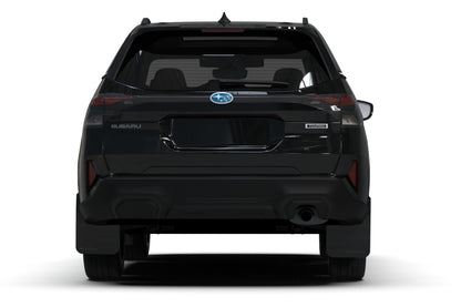 Rally Armor 25-26 Subaru Forester & Hybrid Black UR Mud Flap w/Grey Logo