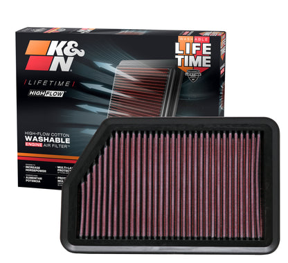 K&N Engineering K&N 10-11 Hyundai Tucson 2.0/2.4L Drop In Air Filter