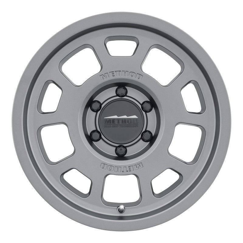 Method Wheels Method MR705 17x8.5 0mm Offset 6x5.5 106.25mm CB Titanium Wheel