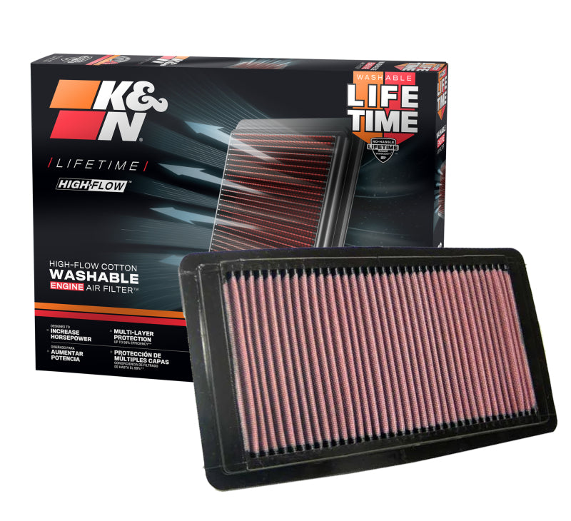 K&N Engineering K&N 05-10 Honda Odyssey / 09-10 Pilot V6-3.5L Drop In Air Filter