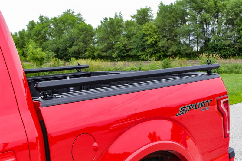 Dee Zee 14-23 Chevrolet Silverado Hex Series Side Rails - Texture Black 6 1/2Ft Bed