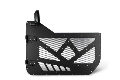 DV8 Offroad DV8 18-22 Jeep 4 Door JL/JT Aluminum Half Doors with Perforated Mesh Front