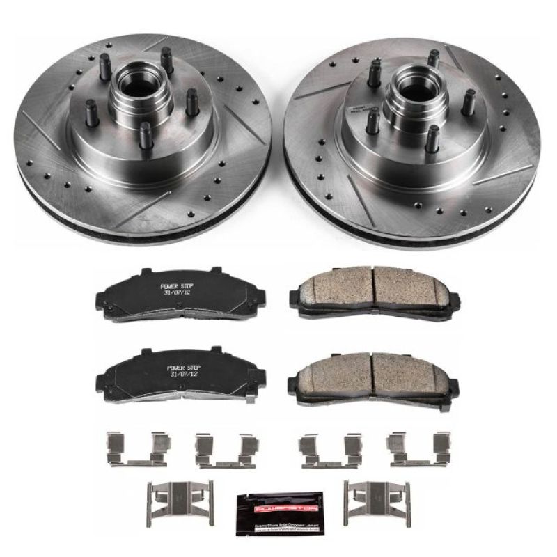 PowerStop Power Stop 95-01 Ford Explorer Front Z23 Evolution Sport Brake Kit