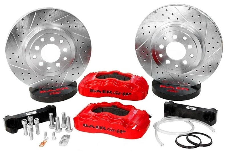 Baer Brakes 06-09 Chevy Trailblazer 2/4WD 14in Pro Front Brake Kit - Black