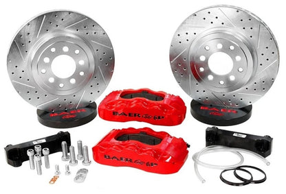 Baer Brakes 06-09 Chevy Trailblazer 2/4WD 14in Pro Front Brake Kit - Black