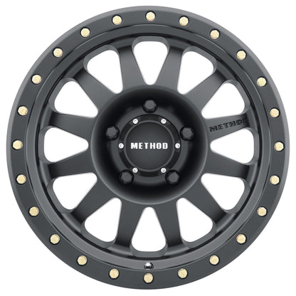 Method Wheels Method MR304 Double Standard 15x10 -50mm Offset 5x5.5 108mm CB Matte Black Wheel